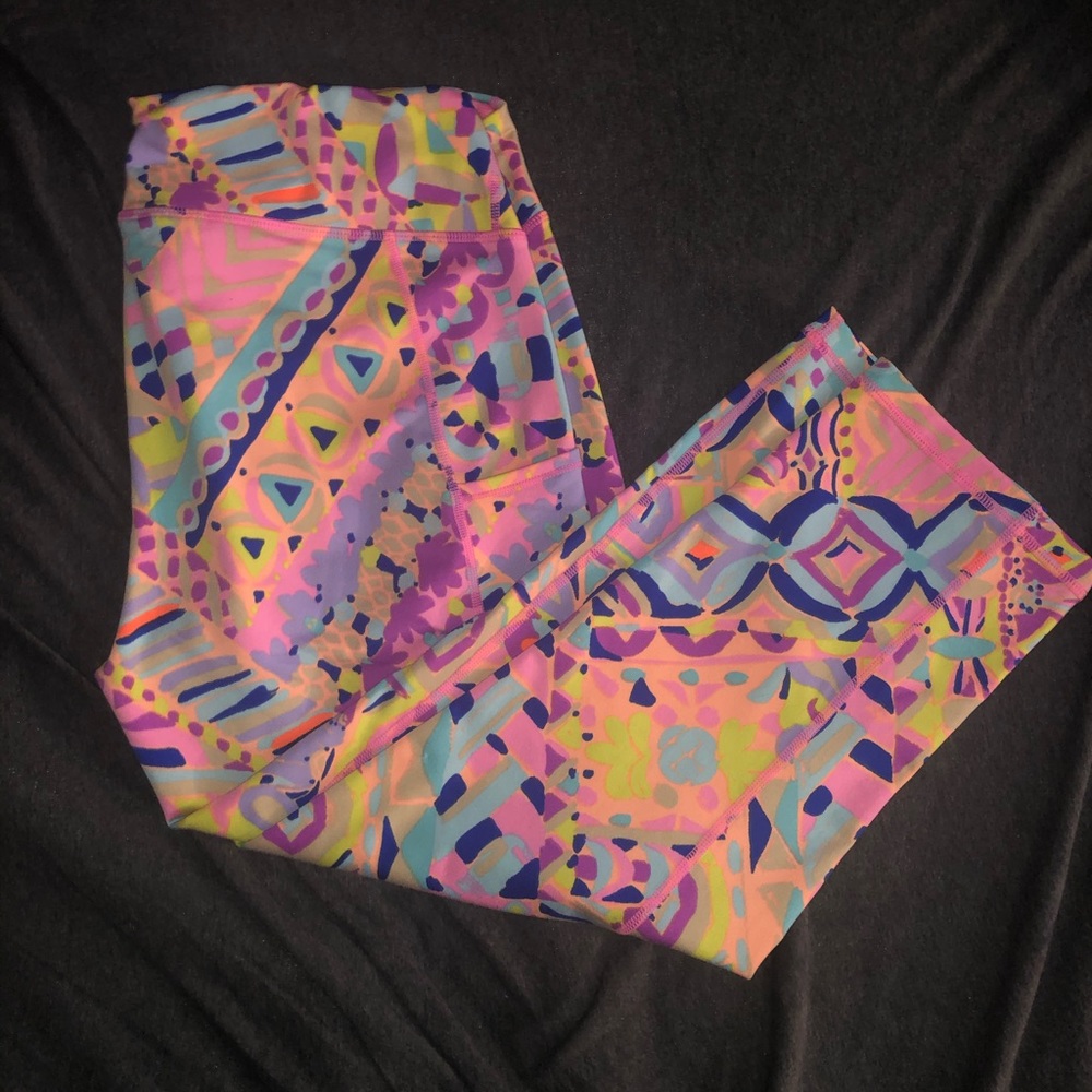 Lilly Pulitzer Luxletic Crop Leggings
